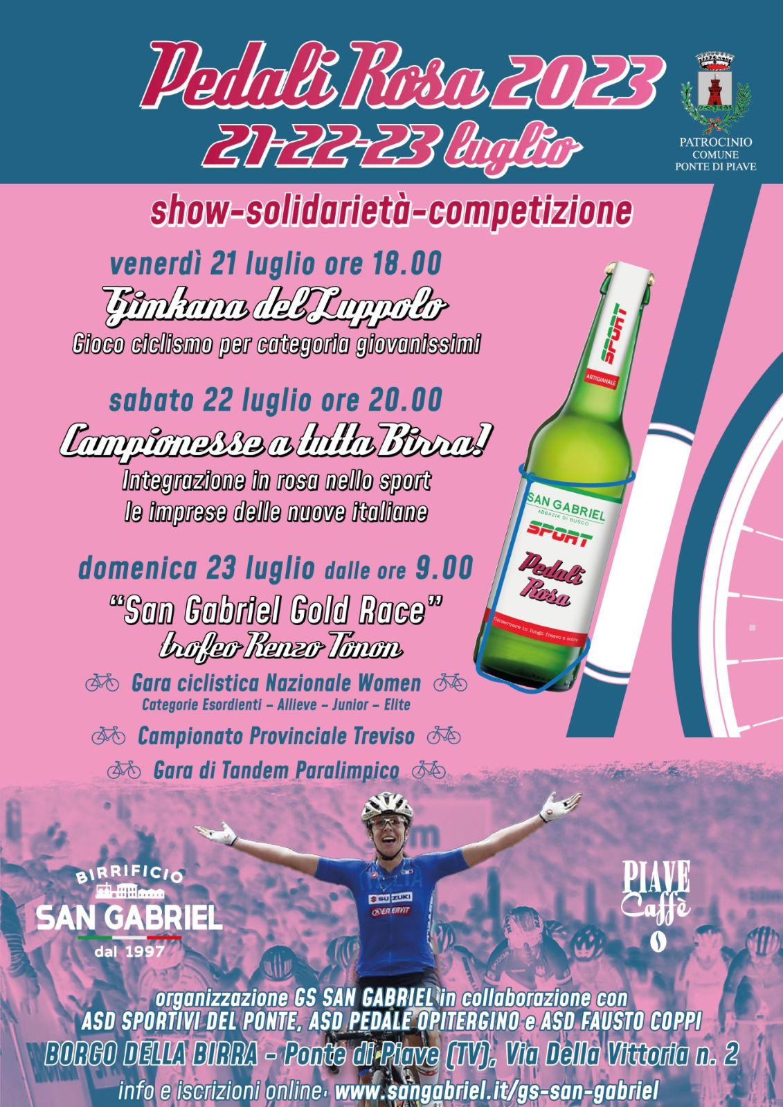 PEDALI ROSA 2023 San Gabriel