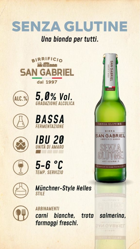 Birra Senza Glutine San Gabriel