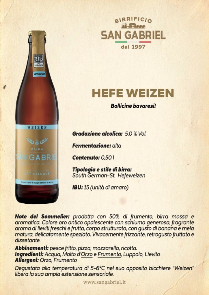 HEFE WEIZEN San Gabriel HEFE WEIZEN San Gabriel