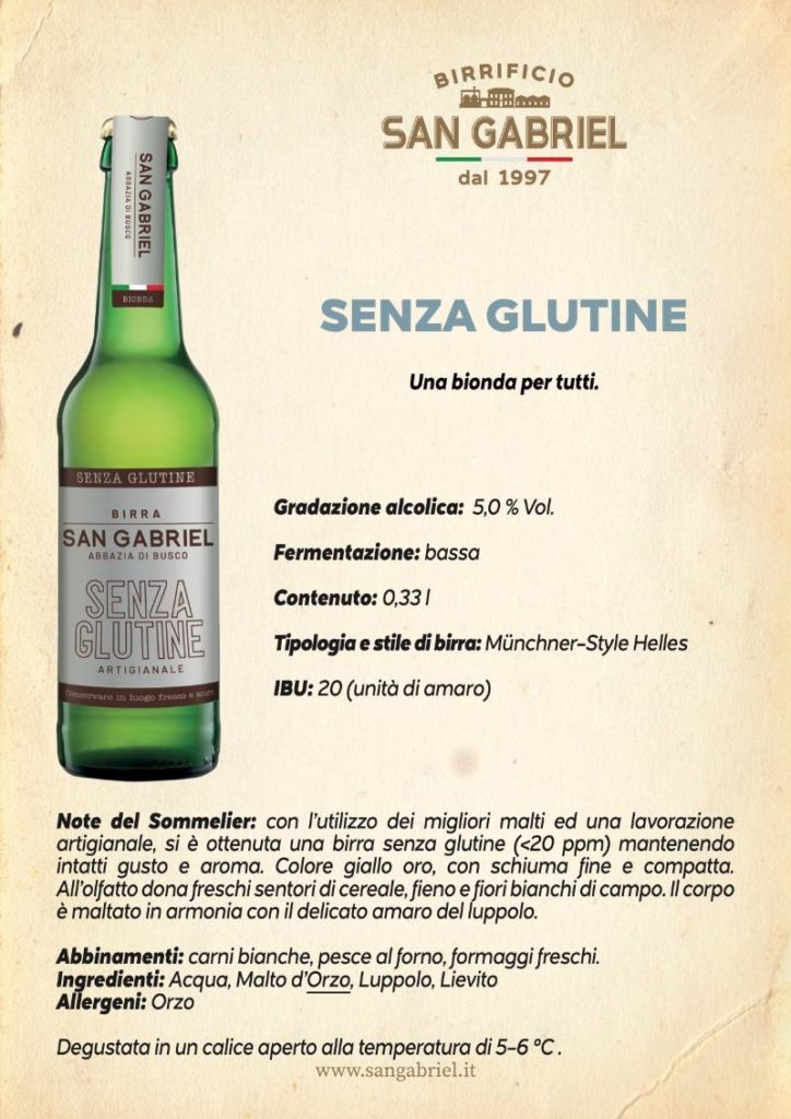 SENZA GLUTINE San Gabriel SENZA GLUTINE San Gabriel