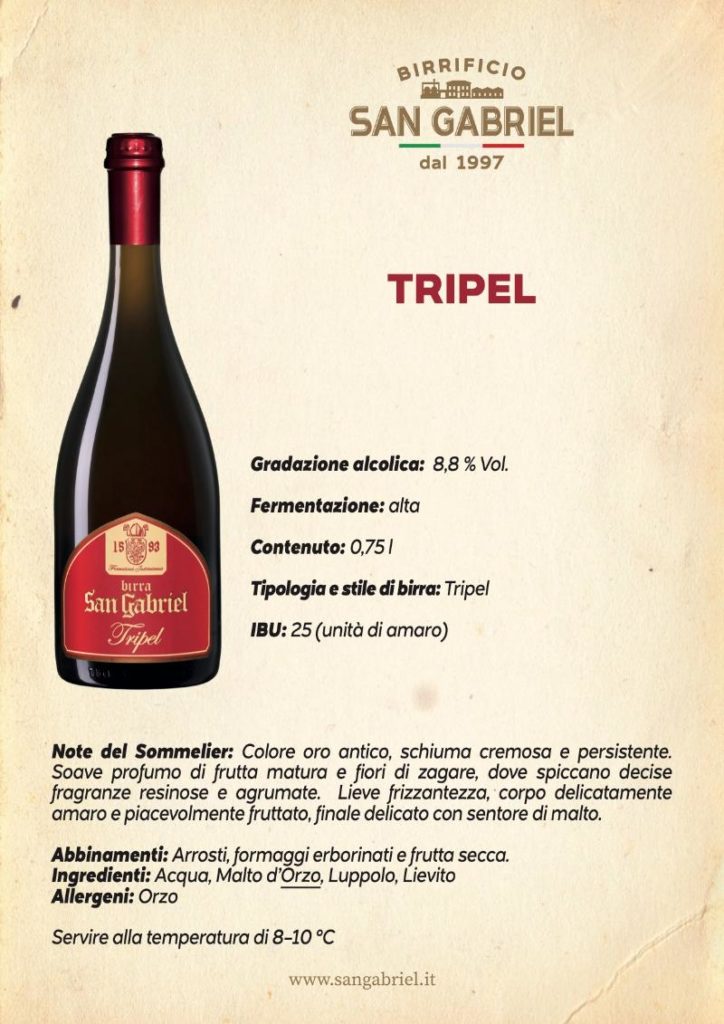 TRIPEL San Gabriel TRIPEL San Gabriel