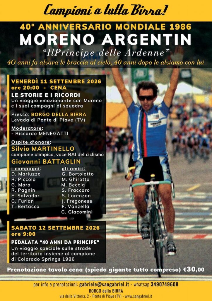 Locandina Campioni a tutta Birra - Moreno Argentin