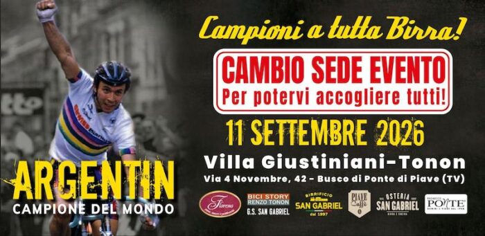 Serata Moreno Agentin - Cambio sede